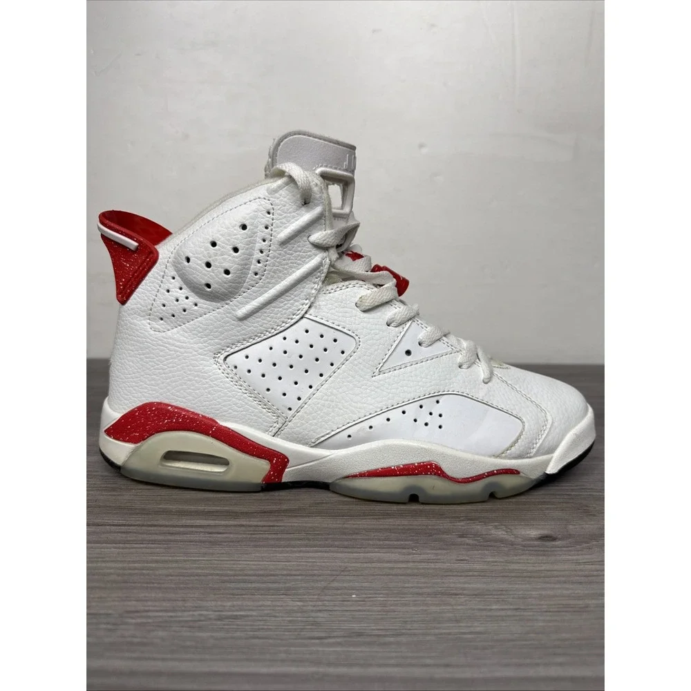Jordan Air Jordan 6 Retro Red Oreo High Top White Red CT8529-162 SZ 11
